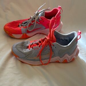 Nike Giannis Immortality 2 EP 'Hot Punch Mismatched' Size 6Y basketball shoes